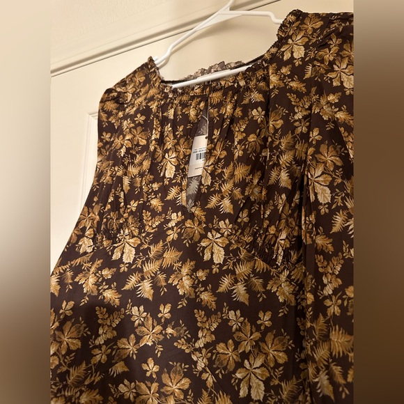 DOEN Ginetta Dress Fern Grove Floral - Picture 7 of 7